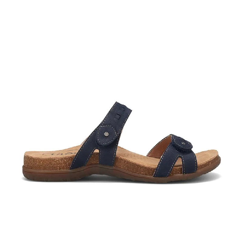 Women's Rhinestone - Embellished Open - Toe Sandals in Silver for a Glamorous Party Look Women's Rhinestone - Embellished Open - Toe Sandals in Silver for a Glamorous Party Look Women's Thong Sandals with a Beaded Design in Multicolor for a Beachy AestheticTaos Women's Bandalero - Navy Nubuck