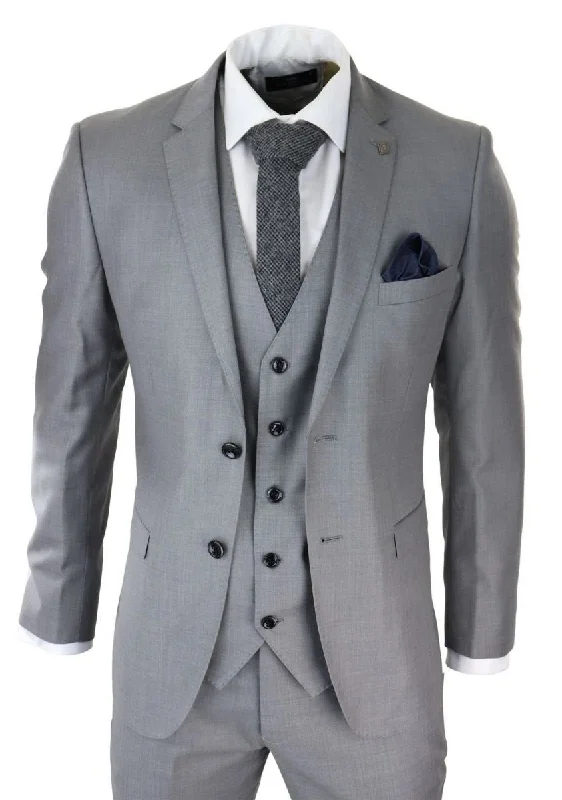 Down - filled men jackets in bright colors for winter fashion Waterproof men coats with taped seams for heavy rain and snow days Mens 3 Piece Light Grey Classic Stitch Retro Suit Down - filled men jackets in bright colors for winter fashion Waterproof men coats with taped seams for heavy rain and snow days Mens 3 Piece Light Grey Classic Stitch Retro Suit