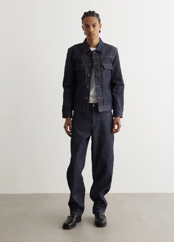 Lightweight men jackets made from recycled nylon for eco - friendly travel Men coats with a contrasting trim for a fashion - forward aesthetic Jean Work Jacket Lightweight men jackets made from recycled nylon for eco - friendly travel Men coats with a contrasting trim for a fashion - forward aesthetic Jean Work Jacket