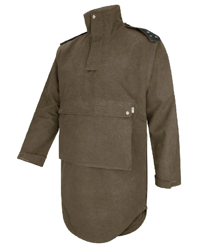 Corduroy men jackets in earthy tones for a rustic charm Men coats with a water - resistant finish for light rain and splashes Hoggs of Fife Struther Trilaminate Long Waterproof Smock Corduroy men jackets in earthy tones for a rustic charm Men coats with a water - resistant finish for light rain and splashes Hoggs of Fife Struther Trilaminate Long Waterproof Smock