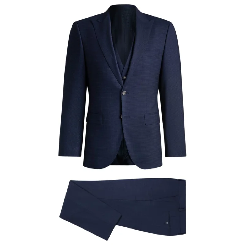 Denim men jackets with embroidered patches for a personalized touch Men coats with a detachable faux - fur collar for a trendy and warm touch Regular-fit three-piece suit in stretch wool Denim men jackets with embroidered patches for a personalized touch Men coats with a detachable faux - fur collar for a trendy and warm touch Regular-fit three-piece suit in stretch wool