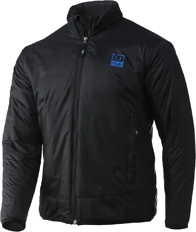 Men jackets with a hidden interior pocket for secure storage Men coats with multiple inner pockets for convenient storage of essentials Men's Waypoint Insulated Jacket In Black Men jackets with a hidden interior pocket for secure storage Men coats with multiple inner pockets for convenient storage of essentials Men's Waypoint Insulated Jacket In Black