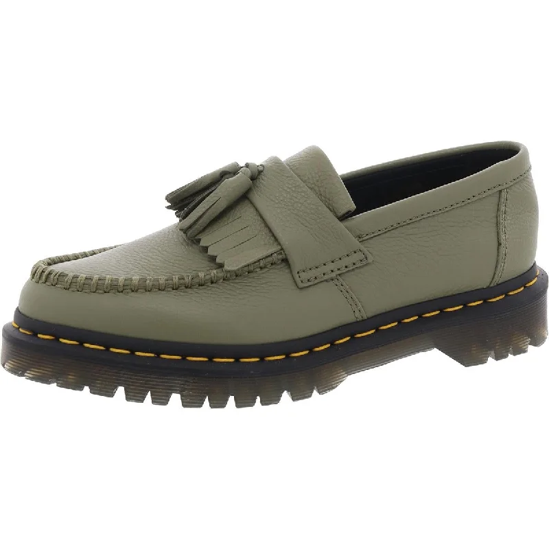 Dr. Martens Womens Adrian Embellished Leather Loafers