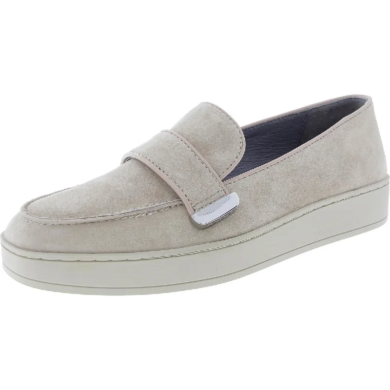 Donald J. Pliner Womens Tamara 02 Padded Insole Suede Loafers