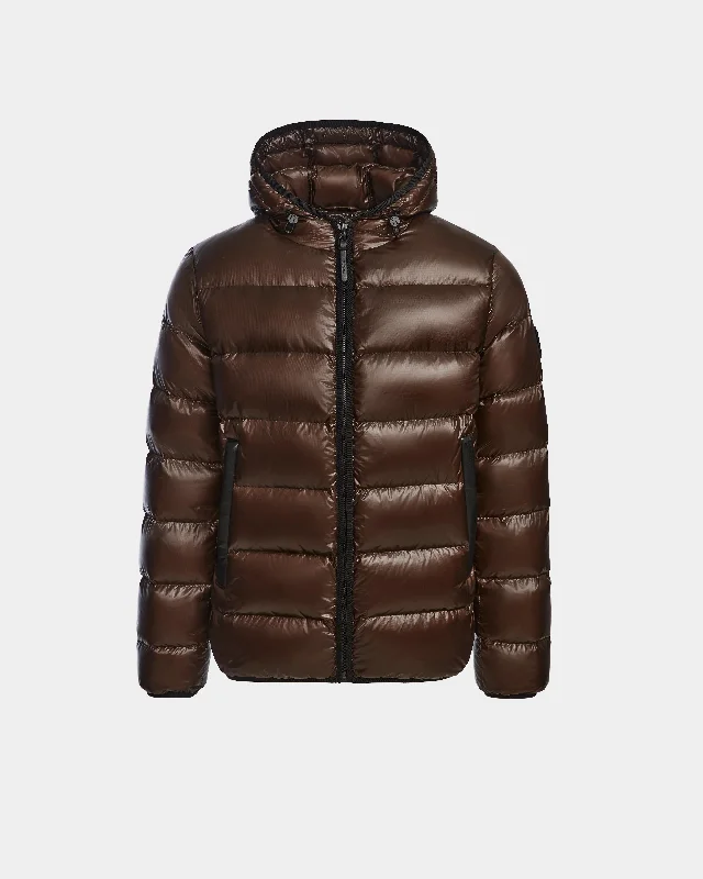 Performance - driven men jackets with breathable fabric for sports Men coats with a stand - up collar for a sleek and modern look DEMIAN S MEN'S GLOSSY QUILTED DOWN PUFFER Performance - driven men jackets with breathable fabric for sports Men coats with a stand - up collar for a sleek and modern look DEMIAN S MEN'S GLOSSY QUILTED DOWN PUFFER