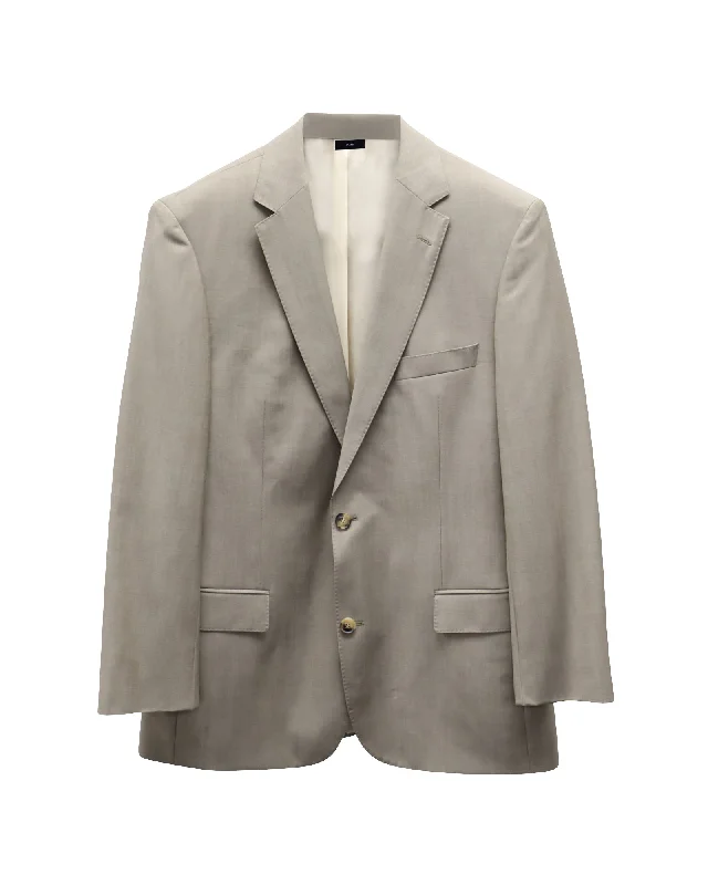 Stretch - fabric men jackets for unrestricted movement during workouts Men coats with a quick - drying feature for active lifestyles Hugo Boss Blazer in Beige Wool Stretch - fabric men jackets for unrestricted movement during workouts Men coats with a quick - drying feature for active lifestyles Hugo Boss Blazer in Beige Wool