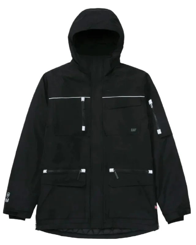 Down - filled men jackets in bright colors for winter fashion Waterproof men coats with taped seams for heavy rain and snow days Caterpillar Insulated Work Parka Down - filled men jackets in bright colors for winter fashion Waterproof men coats with taped seams for heavy rain and snow days Caterpillar Insulated Work Parka