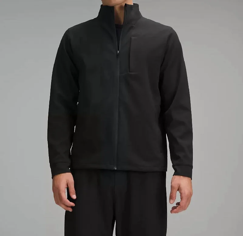 Corduroy men jackets in earthy tones for a rustic charm Men coats with a water - resistant finish for light rain and splashes Sojourn Jacket In Black Corduroy men jackets in earthy tones for a rustic charm Men coats with a water - resistant finish for light rain and splashes Sojourn Jacket In Black