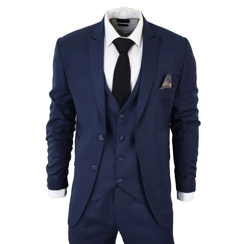 Men jackets with a media - friendly pocket for easy access to gadgets Men coats made from recycled materials for an eco - friendly choice Mens IM1 Classic Plain Navy 3 Piece Suit Men jackets with a media - friendly pocket for easy access to gadgets Men coats made from recycled materials for an eco - friendly choice Mens IM1 Classic Plain Navy 3 Piece Suit