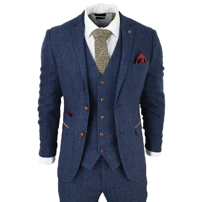 Slim - fit leather men jackets with a distressed finish for a rugged look Stylish men coats with a double - breasted design for a formal look Mens Blue Tweed Check 3-Piece Suit Slim - fit leather men jackets with a distressed finish for a rugged look Stylish men coats with a double - breasted design for a formal look Mens Blue Tweed Check 3-Piece Suit