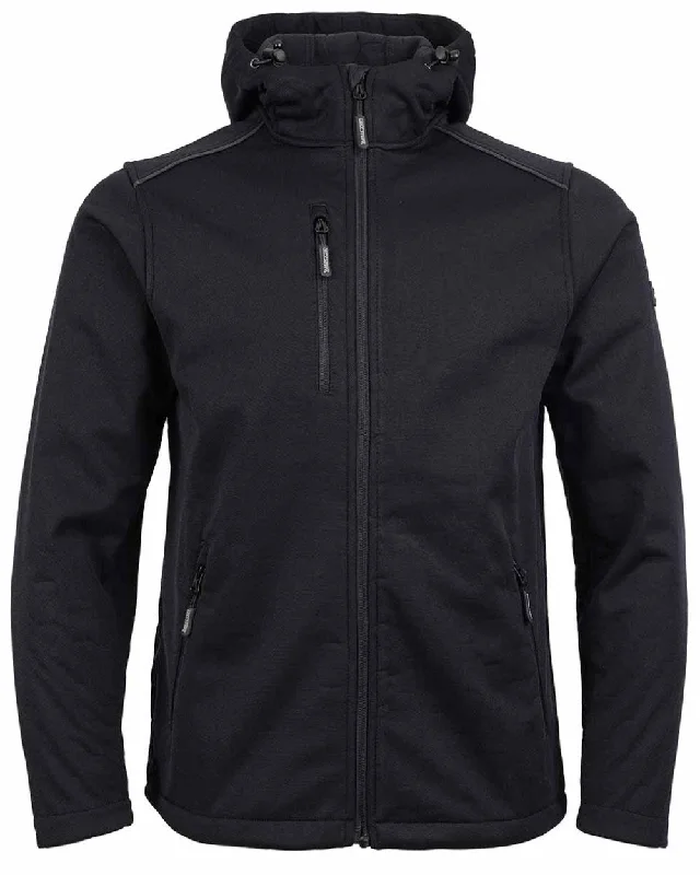 Windbreaker men jackets with UV protection for outdoor activities Long - line men coats reaching below the knee for maximum coverage TuffStuff Hale Jacket