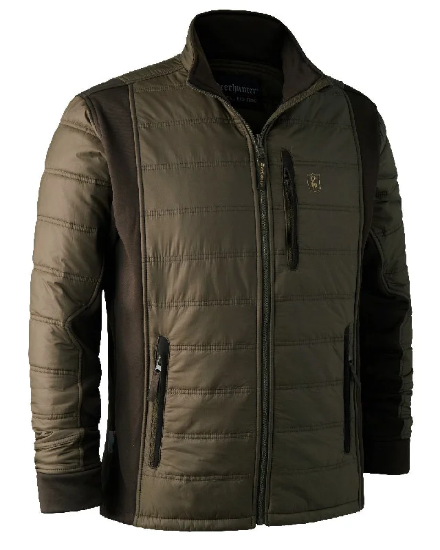 Tailored men jackets to pair with formal trousers for business meetings Men coats with a drawstring waist for a customizable fit Deerhunter Muflon Zip In Quilted Jacket Tailored men jackets to pair with formal trousers for business meetings Men coats with a drawstring waist for a customizable fit Deerhunter Muflon Zip In Quilted Jacket