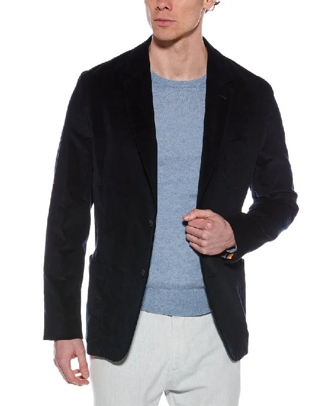 Hooded men jackets with a detachable faux - fur trim for added warmth Men coats with a quilted pattern for added texture and warmth Paul Smith Corduroy Jacket Hooded men jackets with a detachable faux - fur trim for added warmth Men coats with a quilted pattern for added texture and warmth Paul Smith Corduroy Jacket