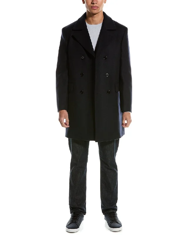 Checkered men jackets in a plaid pattern for a preppy appearance Men coats with a zip - out lining for easy cleaning and versatility Theory Krasner Wool Coat Checkered men jackets in a plaid pattern for a preppy appearance Men coats with a zip - out lining for easy cleaning and versatility Theory Krasner Wool Coat