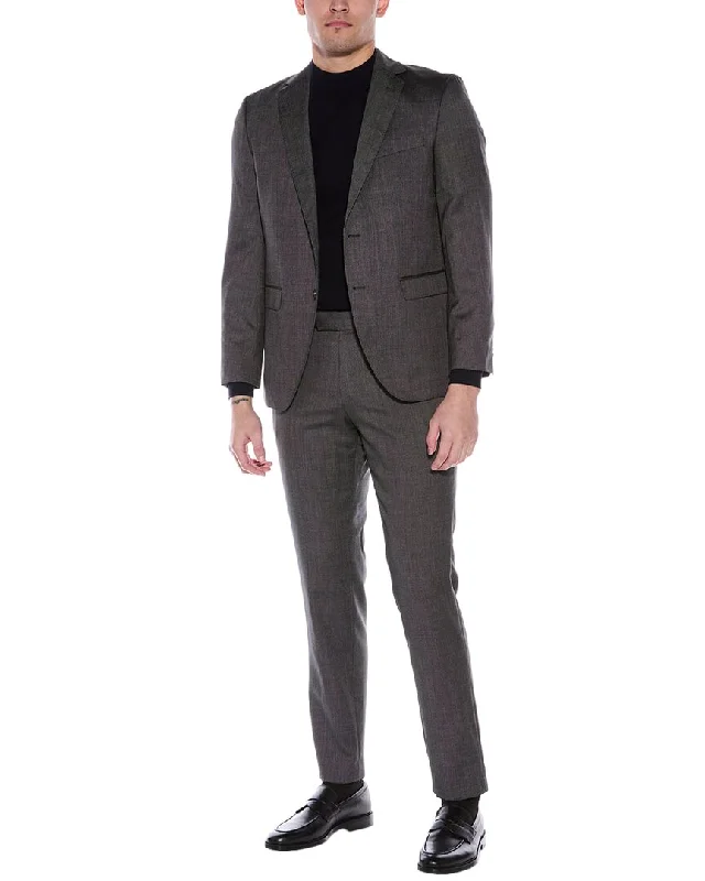 Windbreaker men jackets with UV protection for outdoor activities Long - line men coats reaching below the knee for maximum coverage BOSS Hugo Boss 2pc Wool Suit Windbreaker men jackets with UV protection for outdoor activities Long - line men coats reaching below the knee for maximum coverage BOSS Hugo Boss 2pc Wool Suit