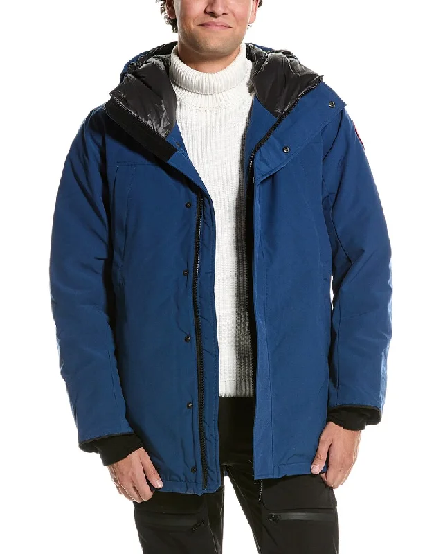 Stretch - fabric men jackets for unrestricted movement during workouts Men coats with a quick - drying feature for active lifestyles Canada Goose Sanford Down Parka Stretch - fabric men jackets for unrestricted movement during workouts Men coats with a quick - drying feature for active lifestyles Canada Goose Sanford Down Parka