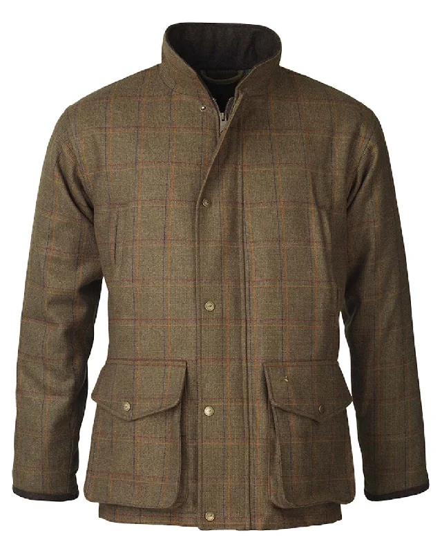 Stretch - fabric men jackets for unrestricted movement during workouts Men coats with a quick - drying feature for active lifestyles Laksen Woolston Tweed Chatsworth Coat Stretch - fabric men jackets for unrestricted movement during workouts Men coats with a quick - drying feature for active lifestyles Laksen Woolston Tweed Chatsworth Coat