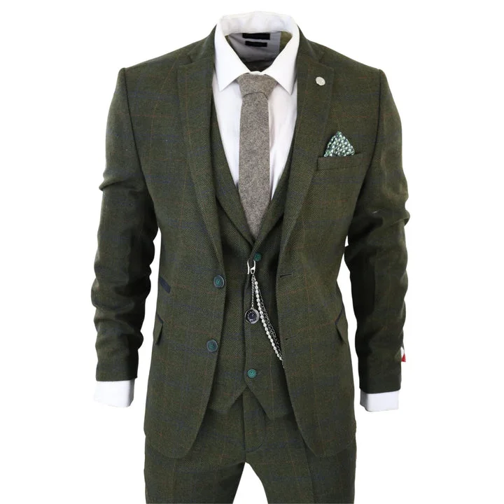 Waterproof men jackets with taped seams for heavy rain protection Men coats made of high - quality leather for a rugged and durable option Mens 3 Piece Wool Suit Olive Green Tweed Check Peaky Blinders 1920 Gatsby Formal Waterproof men jackets with taped seams for heavy rain protection Men coats made of high - quality leather for a rugged and durable option Mens 3 Piece Wool Suit Olive Green Tweed Check Peaky Blinders 1920 Gatsby Formal