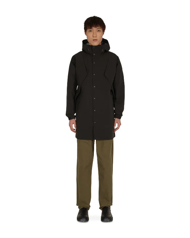 Men jackets with a media - friendly pocket for easy access to gadgets Men coats made from recycled materials for an eco - friendly choice 3 Layer Big Flap Coat Black Men jackets with a media - friendly pocket for easy access to gadgets Men coats made from recycled materials for an eco - friendly choice 3 Layer Big Flap Coat Black