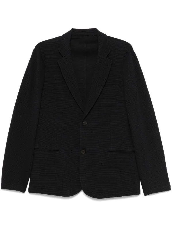 Fleece - lined men jackets for cold - weather commuting Lightweight men coats made of breathable fabric for spring and autumn Emporio Armani Men's Capsule Jackets blue Fleece - lined men jackets for cold - weather commuting Lightweight men coats made of breathable fabric for spring and autumn Emporio Armani Men's Capsule Jackets blue