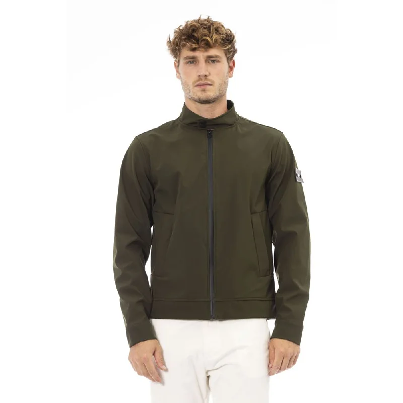 Men jackets with a built - in hood that can be stowed away when not in use Men coats with a hooded design for added protection against the elements Baldinini Trend Other Fibres Men's Jacket Men jackets with a built - in hood that can be stowed away when not in use Men coats with a hooded design for added protection against the elements Baldinini Trend Other Fibres Men's Jacket
