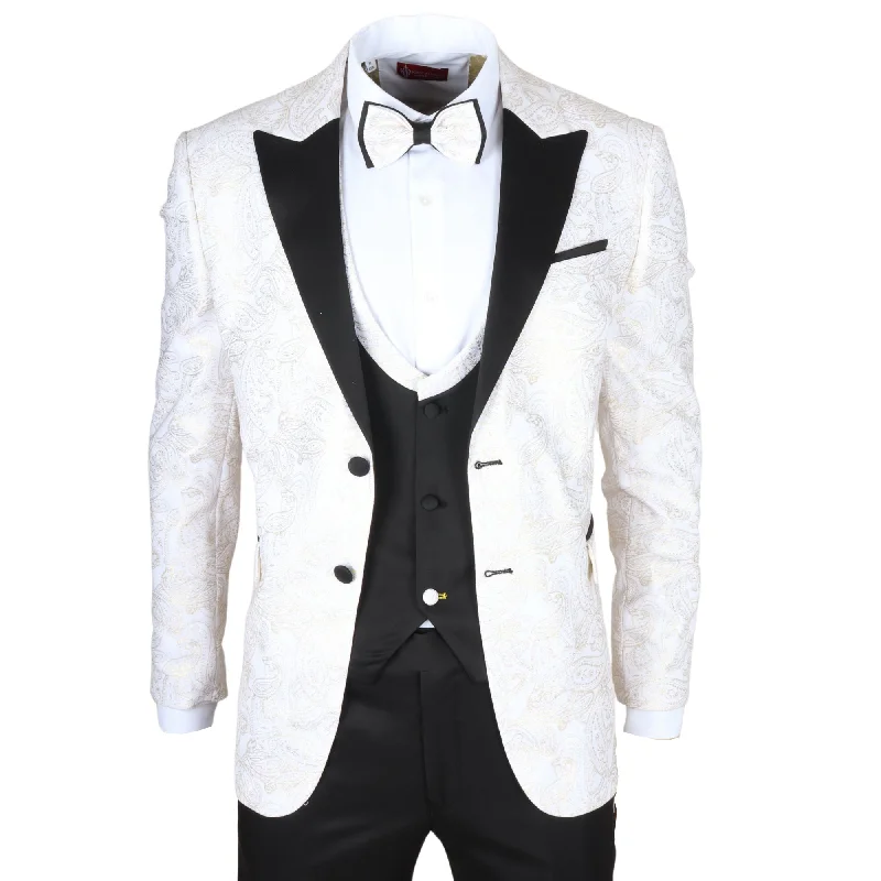 Tailored men jackets to pair with formal trousers for business meetings Men coats with a drawstring waist for a customizable fit 3 Piece Suit Velvet Paisley Shawl Collar Tailored Fit Wedding Tuxedo Tailored men jackets to pair with formal trousers for business meetings Men coats with a drawstring waist for a customizable fit 3 Piece Suit Velvet Paisley Shawl Collar Tailored Fit Wedding Tuxedo