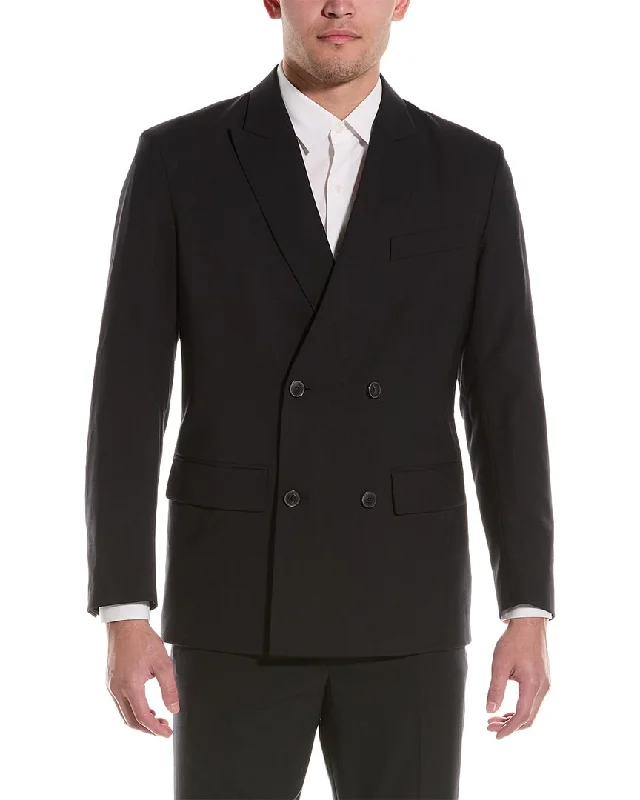 Men jackets with a hidden interior pocket for secure storage Men coats with multiple inner pockets for convenient storage of essentials Valentino Wool-Blend Jacket Men jackets with a hidden interior pocket for secure storage Men coats with multiple inner pockets for convenient storage of essentials Valentino Wool-Blend Jacket