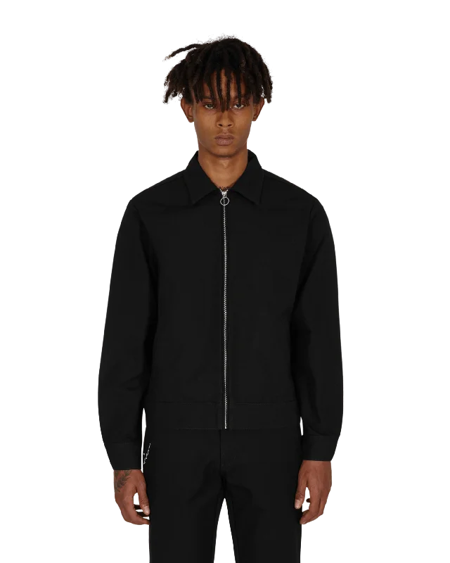 Men jackets with a media - friendly pocket for easy access to gadgets Men coats made from recycled materials for an eco - friendly choice Slam Jam x Julian Klincewicz Jacket Black Men jackets with a media - friendly pocket for easy access to gadgets Men coats made from recycled materials for an eco - friendly choice Slam Jam x Julian Klincewicz Jacket Black