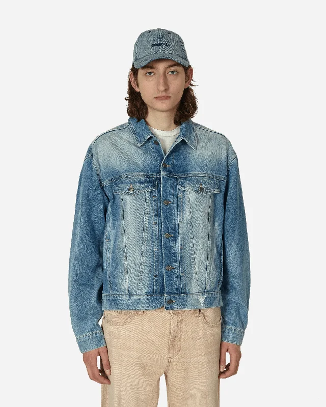 Checkered men jackets in a plaid pattern for a preppy appearance Men coats with a zip - out lining for easy cleaning and versatility Vintage Denim Jacket Indigo Checkered men jackets in a plaid pattern for a preppy appearance Men coats with a zip - out lining for easy cleaning and versatility Vintage Denim Jacket Indigo