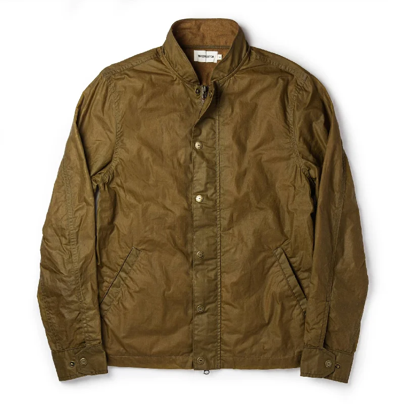 Waterproof men jackets with taped seams for heavy rain protection Men coats made of high - quality leather for a rugged and durable option The Bomber Jacket in Field Tan Wax Canvas Waterproof men jackets with taped seams for heavy rain protection Men coats made of high - quality leather for a rugged and durable option The Bomber Jacket in Field Tan Wax Canvas
