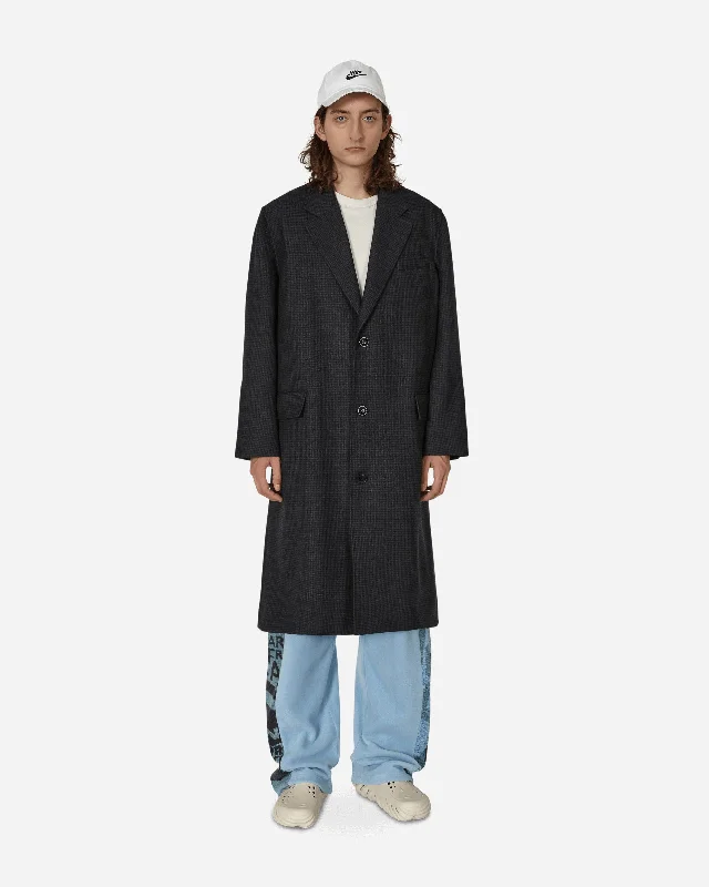 Tailored men jackets to pair with formal trousers for business meetings Men coats with a drawstring waist for a customizable fit Two-In-One Coat Grey Tailored men jackets to pair with formal trousers for business meetings Men coats with a drawstring waist for a customizable fit Two-In-One Coat Grey
