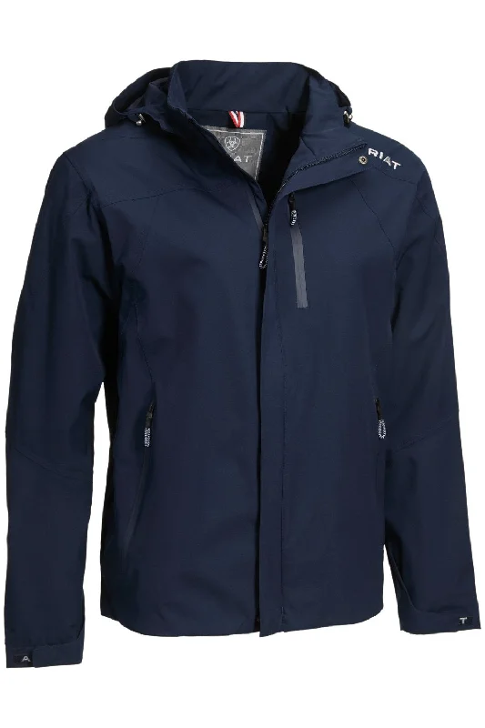 Slim - fit leather men jackets with a distressed finish for a rugged look Stylish men coats with a double - breasted design for a formal look Ariat Men's Coastal Waterproof Jacket Slim - fit leather men jackets with a distressed finish for a rugged look Stylish men coats with a double - breasted design for a formal look Ariat Men's Coastal Waterproof Jacket