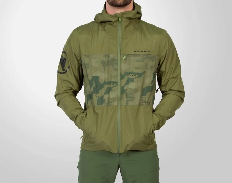 Men jackets with a media - friendly pocket for easy access to gadgets Men coats made from recycled materials for an eco - friendly choice Men's Singletrack Ii Jacket In Olive Green Men jackets with a media - friendly pocket for easy access to gadgets Men coats made from recycled materials for an eco - friendly choice Men's Singletrack Ii Jacket In Olive Green