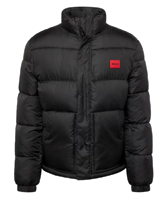 Bomber men jackets with ribbed cuffs for a classic 80s style Slim - fit men coats in navy blue for a classic and sophisticated appearance Hugo Men's Balto 2411 Quilted Puffer Jacket, Black Bomber men jackets with ribbed cuffs for a classic 80s style Slim - fit men coats in navy blue for a classic and sophisticated appearance Hugo Men's Balto 2411 Quilted Puffer Jacket, Black