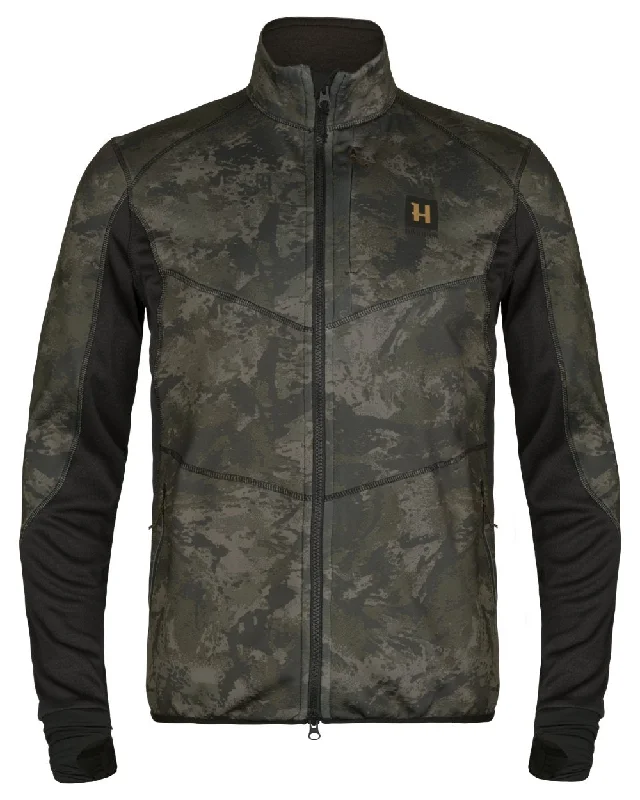 Stretch - fabric men jackets for unrestricted movement during workouts Men coats with a quick - drying feature for active lifestyles Harkila NOCTYX Camo Fleece Jacket Stretch - fabric men jackets for unrestricted movement during workouts Men coats with a quick - drying feature for active lifestyles Harkila NOCTYX Camo Fleece Jacket