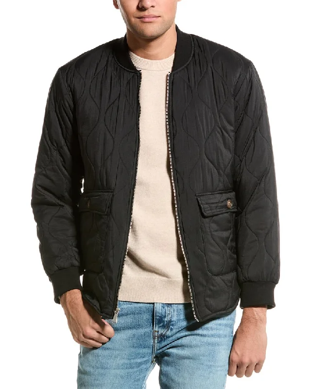 Fleece - lined men jackets for cold - weather commuting Lightweight men coats made of breathable fabric for spring and autumn Bagatelle Quilted Bomber Jacket Fleece - lined men jackets for cold - weather commuting Lightweight men coats made of breathable fabric for spring and autumn Bagatelle Quilted Bomber Jacket