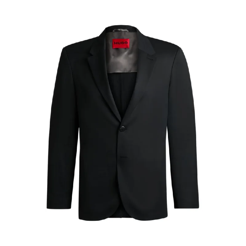 Stretch - fabric men jackets for unrestricted movement during workouts Men coats with a quick - drying feature for active lifestyles HUGO FORWARD slim-fit suit jacket in wool-blend twill Stretch - fabric men jackets for unrestricted movement during workouts Men coats with a quick - drying feature for active lifestyles HUGO FORWARD slim-fit suit jacket in wool-blend twill