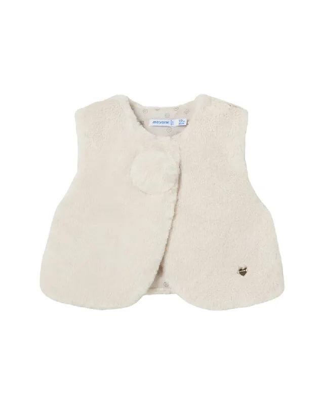 Tailored men jackets to pair with formal trousers for business meetings Men coats with a drawstring waist for a customizable fit Mayoral Pom Fluffy Vest Tailored men jackets to pair with formal trousers for business meetings Men coats with a drawstring waist for a customizable fit Mayoral Pom Fluffy Vest