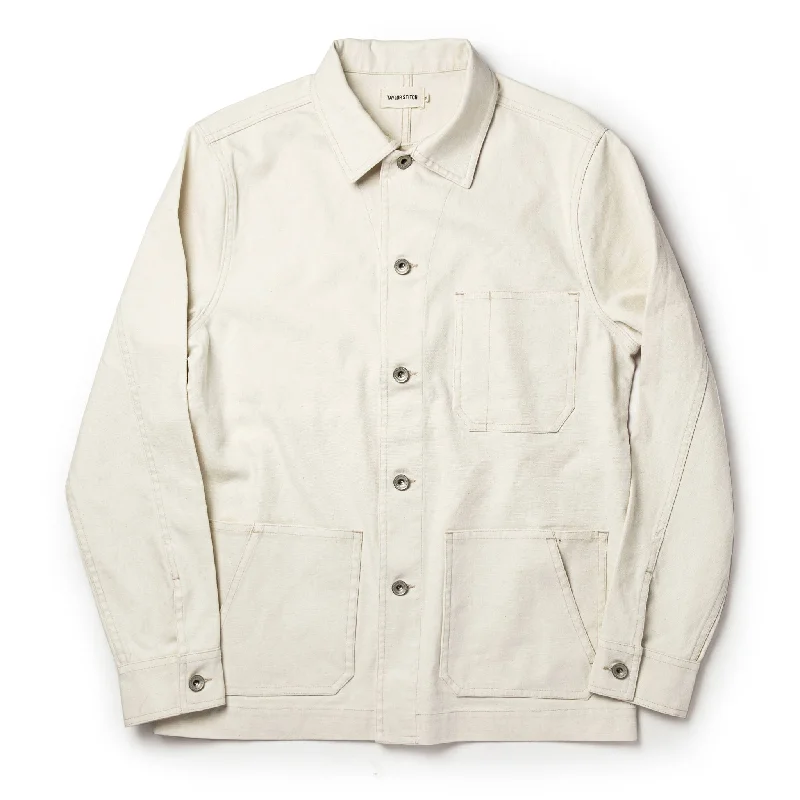 Tailored men jackets to pair with formal trousers for business meetings Men coats with a drawstring waist for a customizable fit The Ojai Jacket in Natural Boss Duck Tailored men jackets to pair with formal trousers for business meetings Men coats with a drawstring waist for a customizable fit The Ojai Jacket in Natural Boss Duck