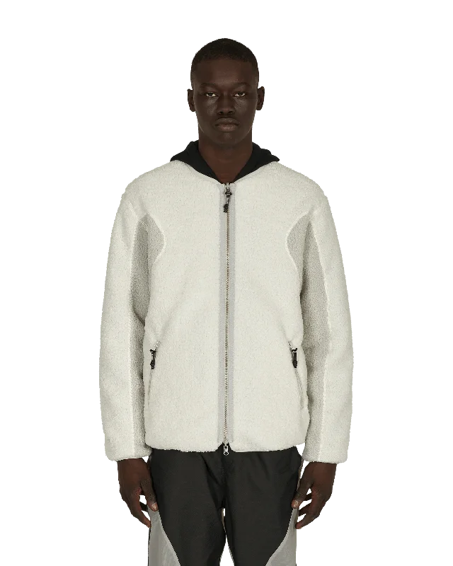 Performance - driven men jackets with breathable fabric for sports Men coats with a stand - up collar for a sleek and modern look Slam Jam Sherpa Reversible Jacket Grey Performance - driven men jackets with breathable fabric for sports Men coats with a stand - up collar for a sleek and modern look Slam Jam Sherpa Reversible Jacket Grey
