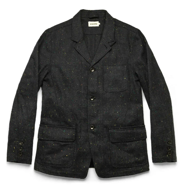 Men jackets with a media - friendly pocket for easy access to gadgets Men coats made from recycled materials for an eco - friendly choice The Gibson Jacket in Navy Windowpane Donegal Men jackets with a media - friendly pocket for easy access to gadgets Men coats made from recycled materials for an eco - friendly choice The Gibson Jacket in Navy Windowpane Donegal