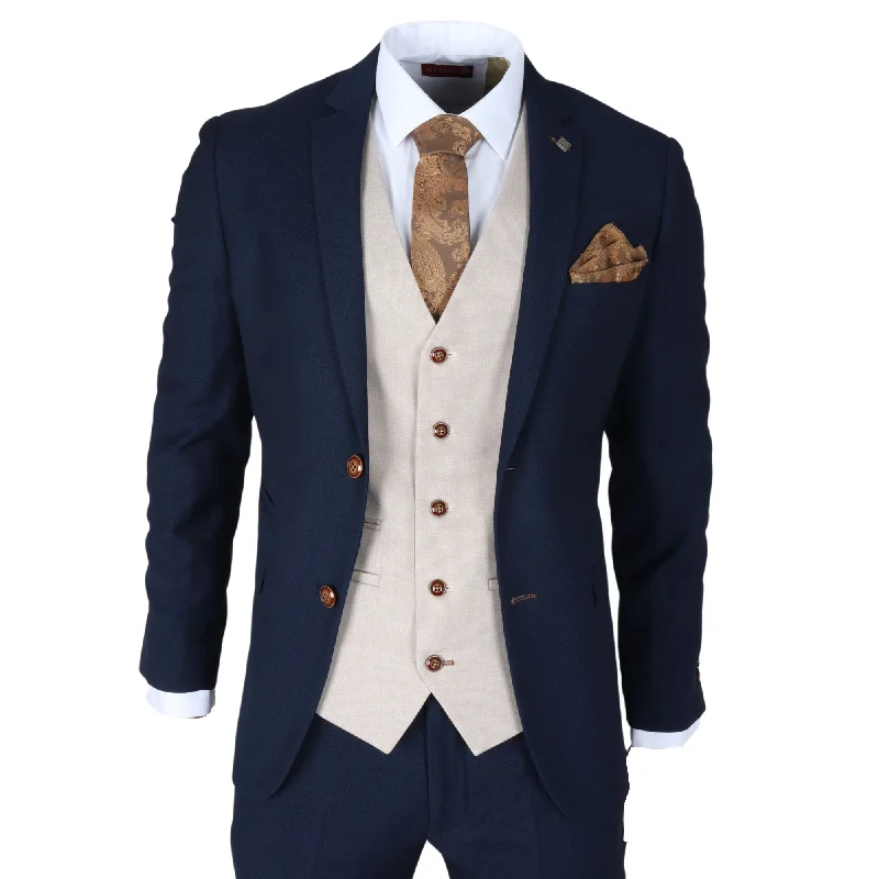Denim men jackets with embroidered patches for a personalized touch Men coats with a detachable faux - fur collar for a trendy and warm touch Mayfair 3 piece Grooms Suit Denim men jackets with embroidered patches for a personalized touch Men coats with a detachable faux - fur collar for a trendy and warm touch Mayfair 3 piece Grooms Suit