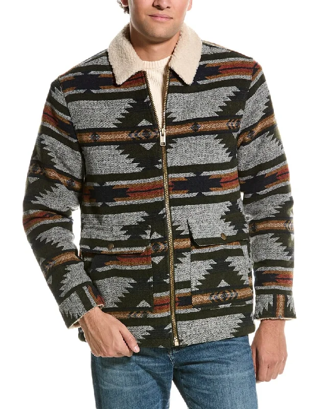 Men jackets with a media - friendly pocket for easy access to gadgets Men coats made from recycled materials for an eco - friendly choice WEATHERPROOF VINTAGE Southwest Jacket