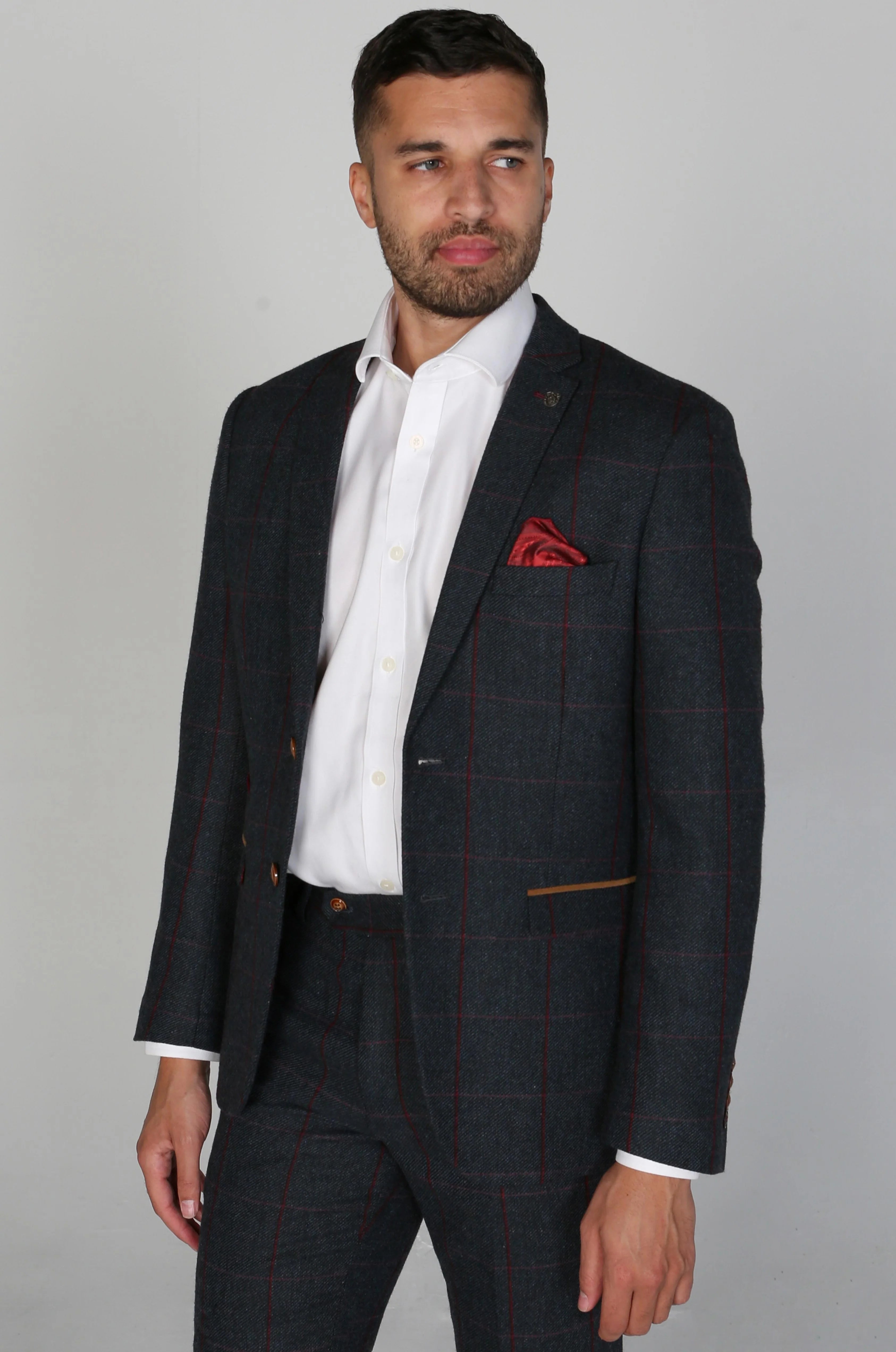 Slim - fit leather men jackets with a distressed finish for a rugged look Stylish men coats with a double - breasted design for a formal look Madrid - Check Tweed Blazer Slim - fit leather men jackets with a distressed finish for a rugged look Stylish men coats with a double - breasted design for a formal look Madrid - Check Tweed Blazer