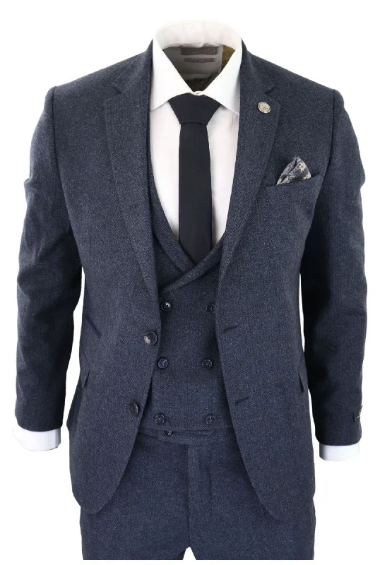 Men jackets with a built - in hood that can be stowed away when not in use Men coats with a hooded design for added protection against the elements 3 Piece Tweed Suit Blue Herringbone Men jackets with a built - in hood that can be stowed away when not in use Men coats with a hooded design for added protection against the elements 3 Piece Tweed Suit Blue Herringbone