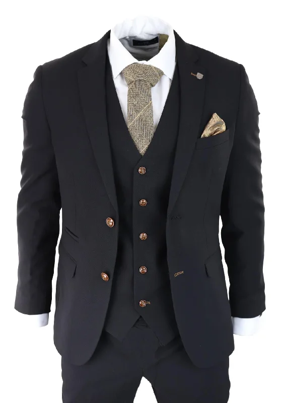 Hooded men jackets with a detachable faux - fur trim for added warmth Men coats with a quilted pattern for added texture and warmth Mens Black 3 piece Suit Brown Trim Classic Birdseye Vintage Wedding Grooms Hooded men jackets with a detachable faux - fur trim for added warmth Men coats with a quilted pattern for added texture and warmth Mens Black 3 piece Suit Brown Trim Classic Birdseye Vintage Wedding Grooms