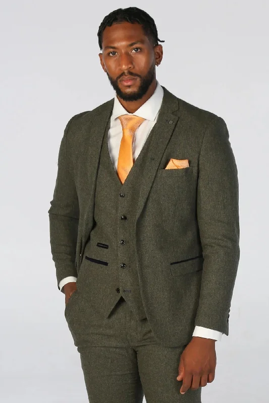 Lightweight men jackets made from recycled nylon for eco - friendly travel Men coats with a contrasting trim for a fashion - forward aesthetic Oscar 3 Piece Suit Wool Blend Tweed Tailored Fit Formal Dress