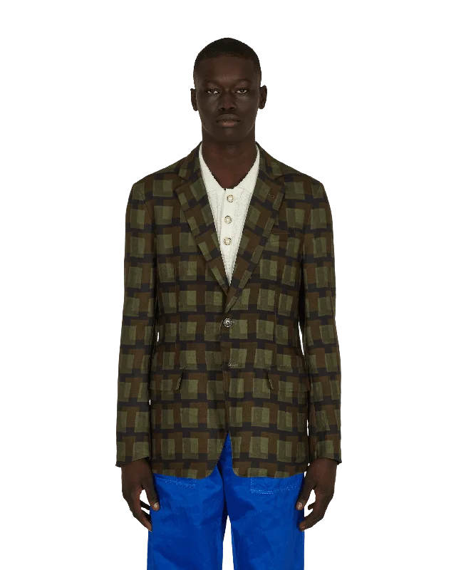 Tailored men jackets to pair with formal trousers for business meetings Men coats with a drawstring waist for a customizable fit Len Lye Boxing Blazer Green Tailored men jackets to pair with formal trousers for business meetings Men coats with a drawstring waist for a customizable fit Len Lye Boxing Blazer Green