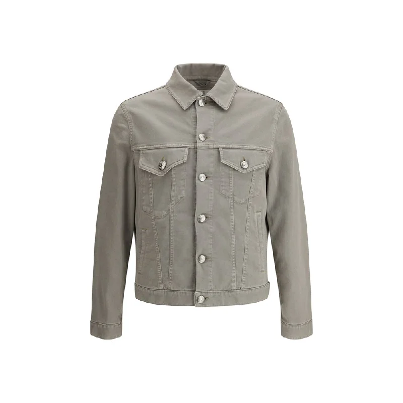 Embroidered men jackets with intricate floral designs for a unique aesthetic Men coats with a soft fleece interior for extra warmth and comfort Brunello Cucinelli blue Men's Jacket Embroidered men jackets with intricate floral designs for a unique aesthetic Men coats with a soft fleece interior for extra warmth and comfort Brunello Cucinelli blue Men's Jacket