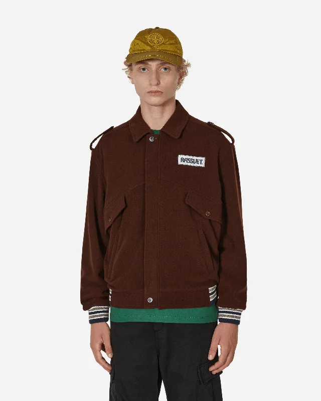 Bomber men jackets with ribbed cuffs for a classic 80s style Slim - fit men coats in navy blue for a classic and sophisticated appearance Painting Harrington Jacket Brown Bomber men jackets with ribbed cuffs for a classic 80s style Slim - fit men coats in navy blue for a classic and sophisticated appearance Painting Harrington Jacket Brown